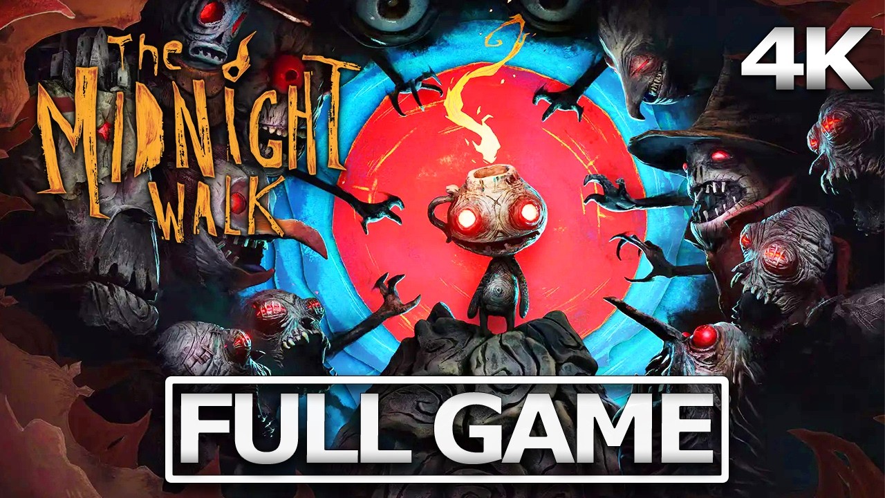 THE MIDNIGHT WALK Full Gameplay Walkthrough / No Commentary【FULL GAME】4K 60FPS Ultra HD