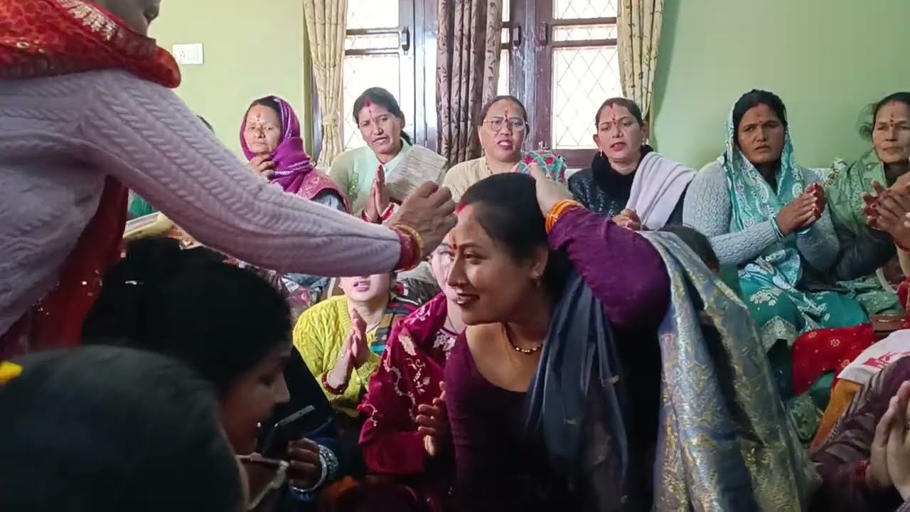 बुधवार स्पेशल भजन🥰हरे हरे दुब चढे गंजानन हरे भरे ♥🙏💐👌तीन पानी में🥰👌@ कमला राणा बिष्ट🥰 वलोग ष🚩🍀🤩♥🙏💐👌♥