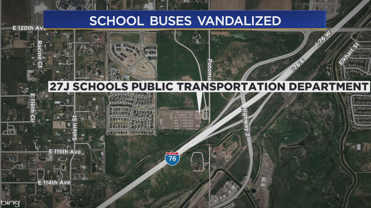 Multiple School Buses Were Vandalized In Brighton