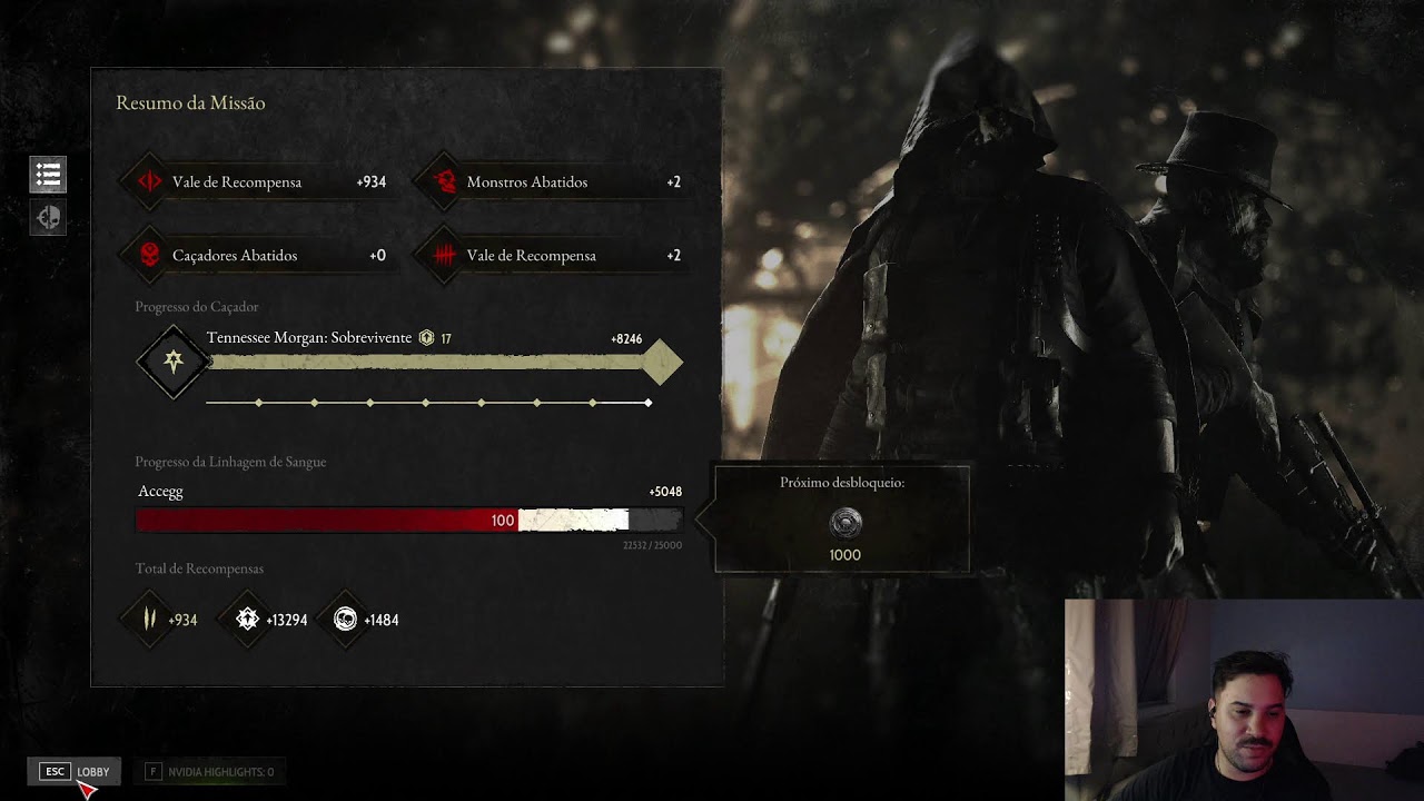 🟢AO VIVO GAMEPLAYS // HUNT: SHOWDOWN  MAIS TARDE !!