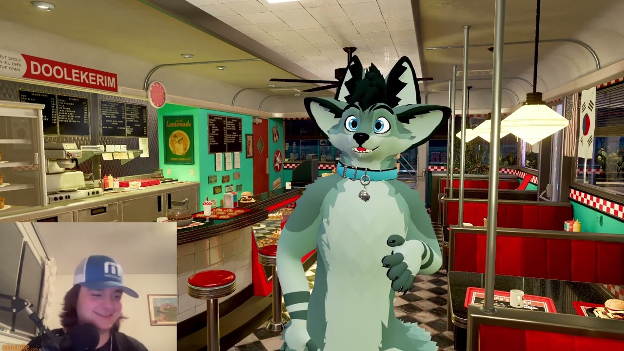Yet another VRChat Furry does Omegle #134