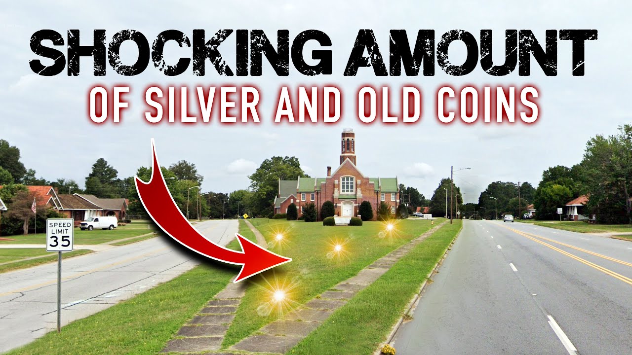 Shocking Amount of Silver & Old Coins! Metal Detecting Old Church & Yards!