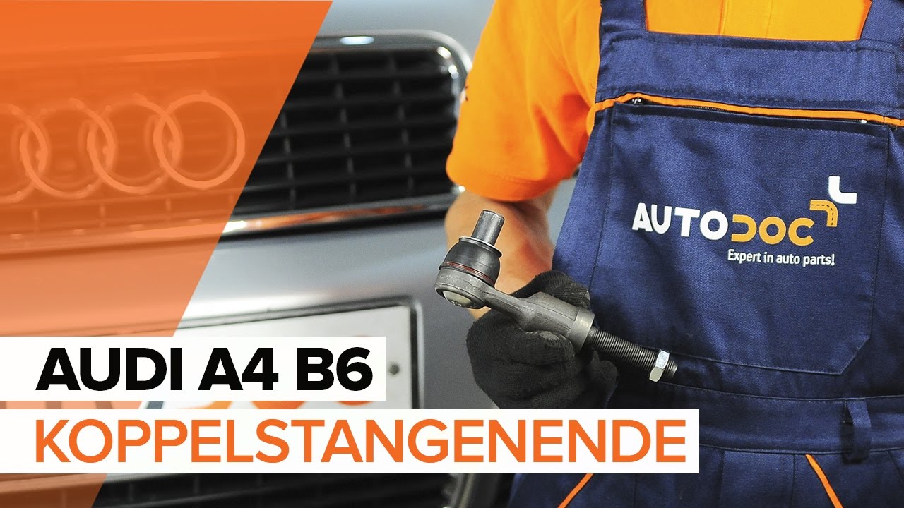 Wie AUDI A4 B6 Spurstangenkopf wechseln TUTORIAL | AUTODOC