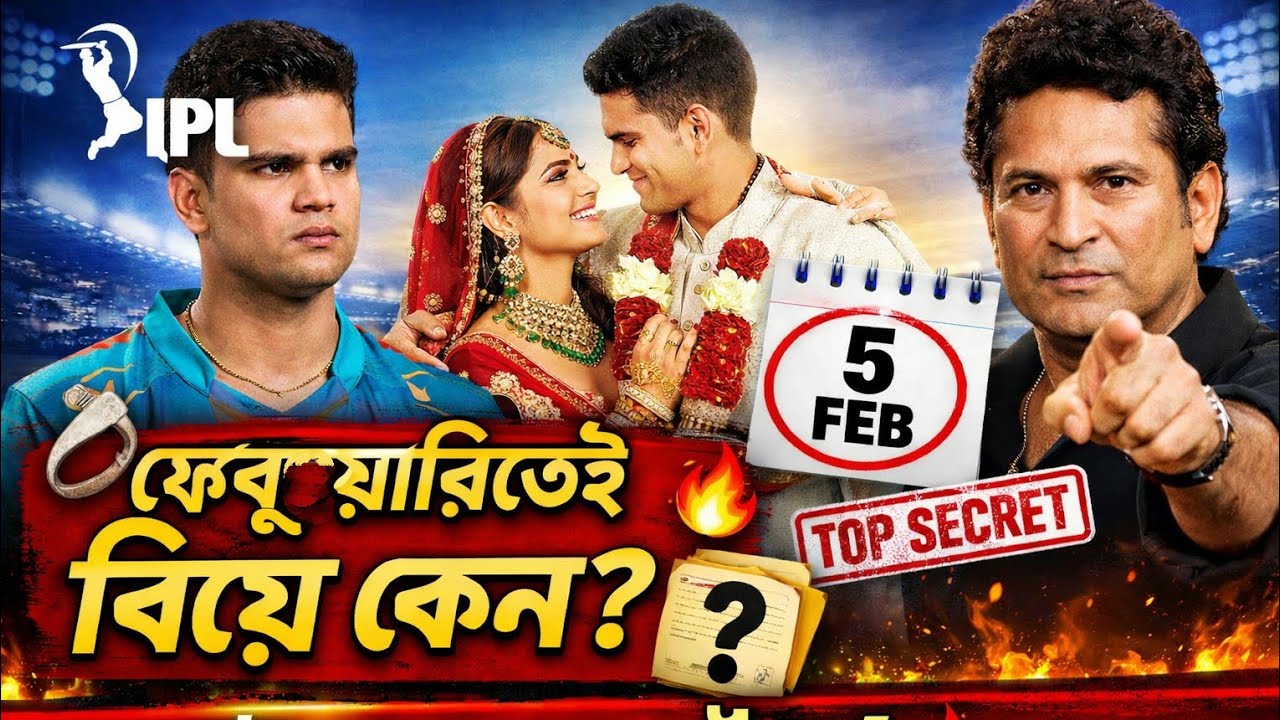 💍 IPL-এর আগে আচমকা বিয়ে! অর্জুন তেন্ডুলকরের ফেব্রুয়ারি মাস্টার প্ল্যান ফাঁস!