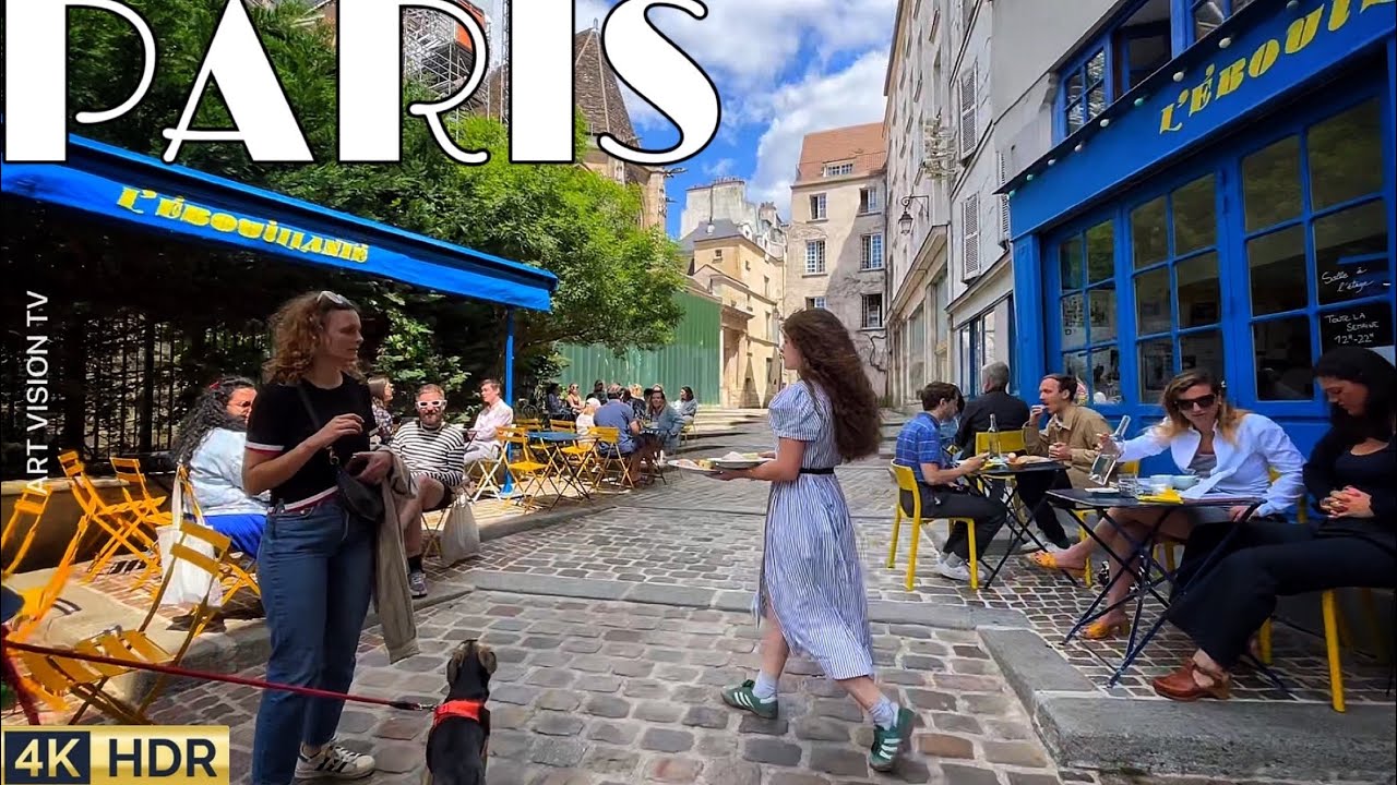 🇫🇷[PARIS 4K] WALK IN PARIS 