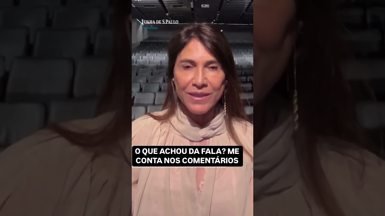 🎥👇O QUE ACHOU DA FALA? ME CONTA NOS COMENT&Aacute;RIOS
