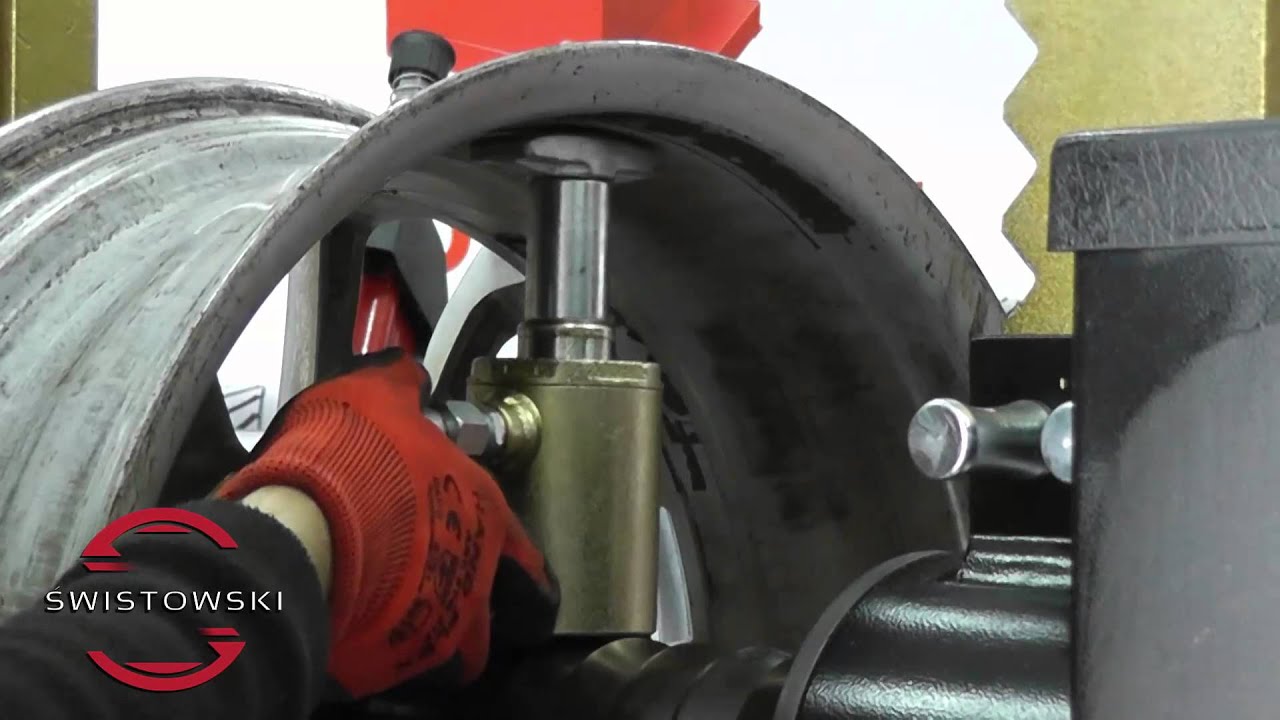 Prostowanie felg z użyciem urządzenia Bismant 5500CE