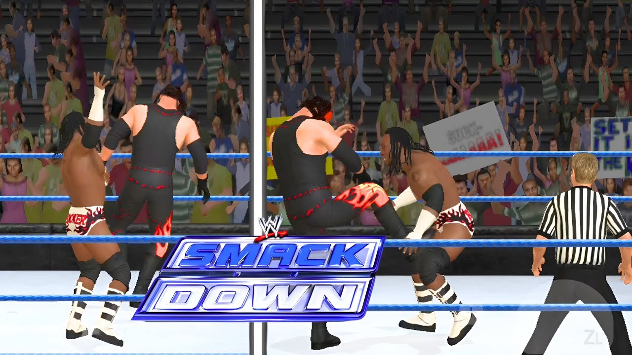 WWE 13 WII ONE ON ONE MATCH BOOKER T VS KANE FRIDAY NIGHT SMACKDOWN WILLSONHELLYT