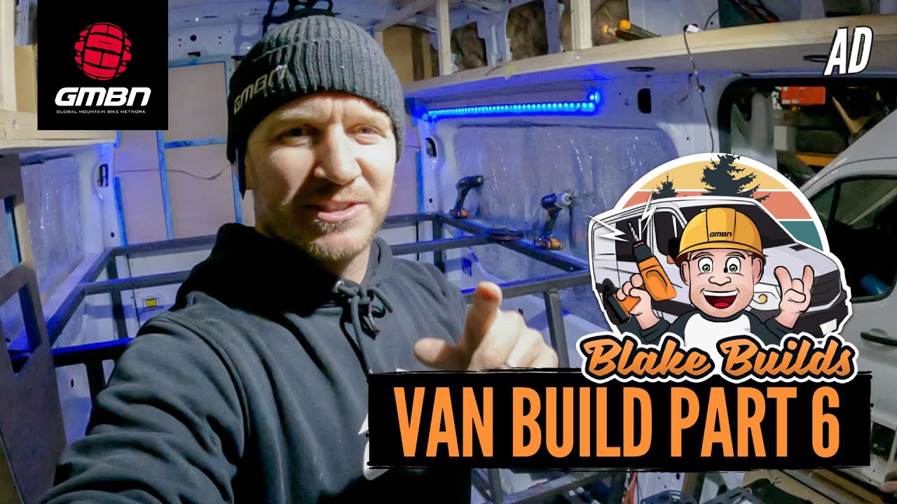 Установка изоляции и диско-светильников | Blake Builds Van Life, эпизод 6
