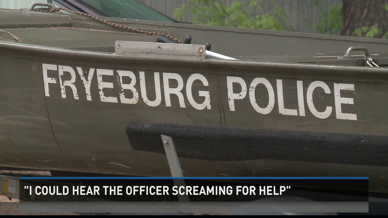 Kristina Rex - Hero tries to save injured police officers