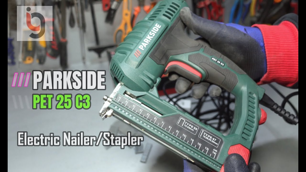 PARKSIDE®  Electric Nailer/Stapler / PET 25 C3