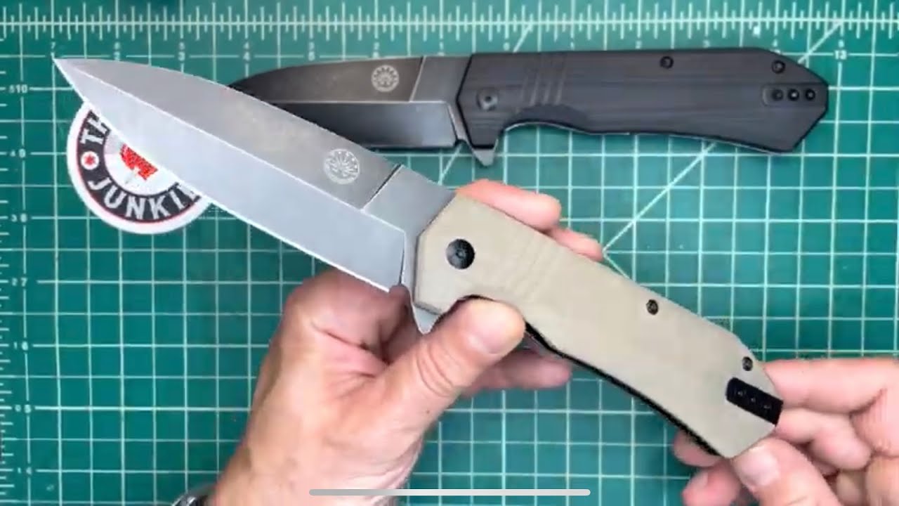 Off-Grid Knives Stinger XL -- Big Folder Up Close