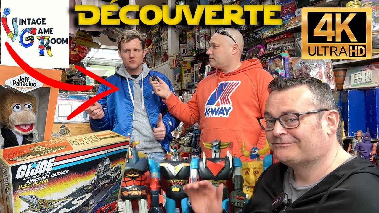 VISITE (VINTAGE GAME ROOM) Boutique de jouets Vintage ! Geek, magique et magnifique !