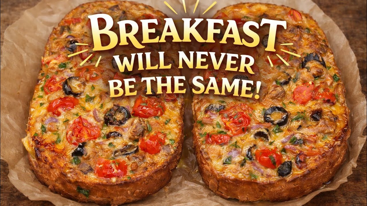 Pour Eggs Over Bread in the Air Fryer… Breakfast Will Never Be the Same!