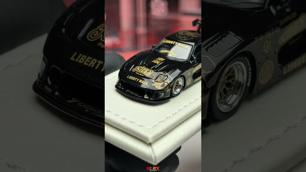 Quick Review Mini GT //1101 MAZDA RX-7 LB-Super Silhouette FD-NILES Black