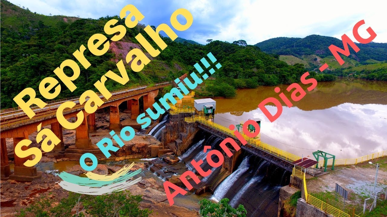 Drone e Curiosidades da Represa Sá Carvalho em Antônio Dias-MG – KaiZerHobbY DrOnE