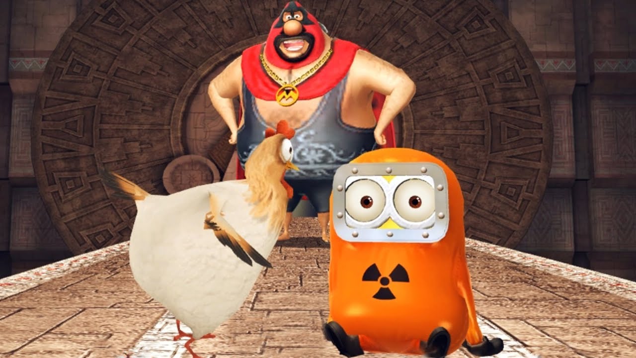 Despicable Me Minion Rush : Hazmat Minion Vs The El Macho !