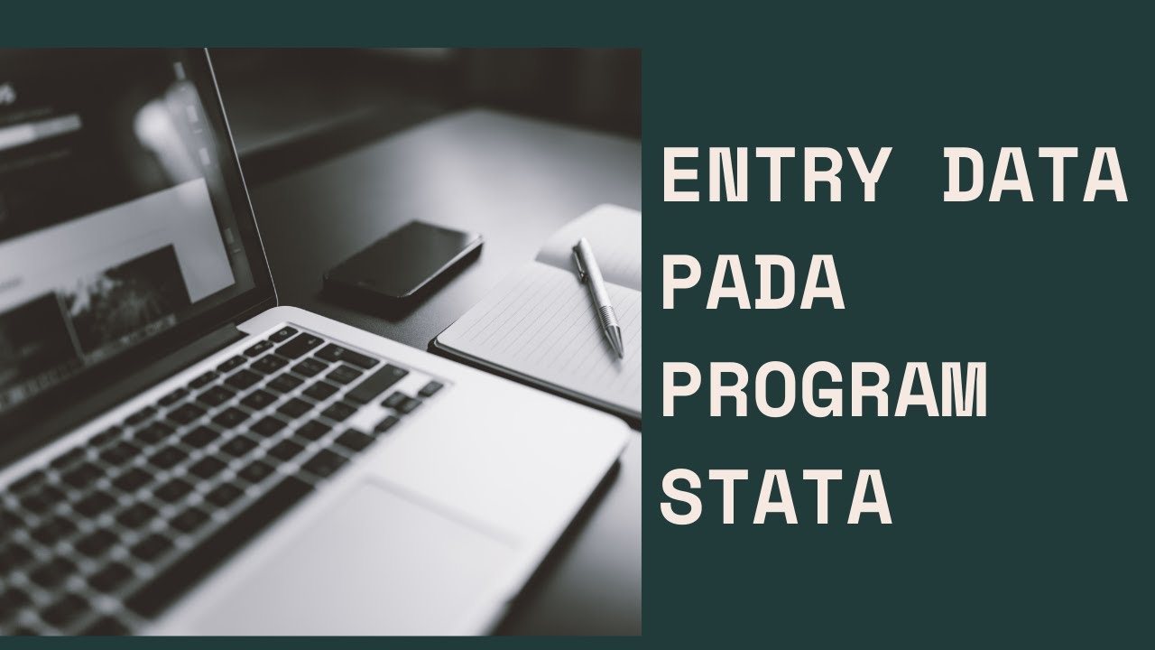 ENTRY DATA KE DALAM PROGRAM STATA