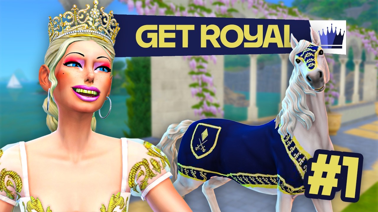 Rags to Royalty Challenge (Sims 4 Royalty & Legacy Let's Play Episode 1)