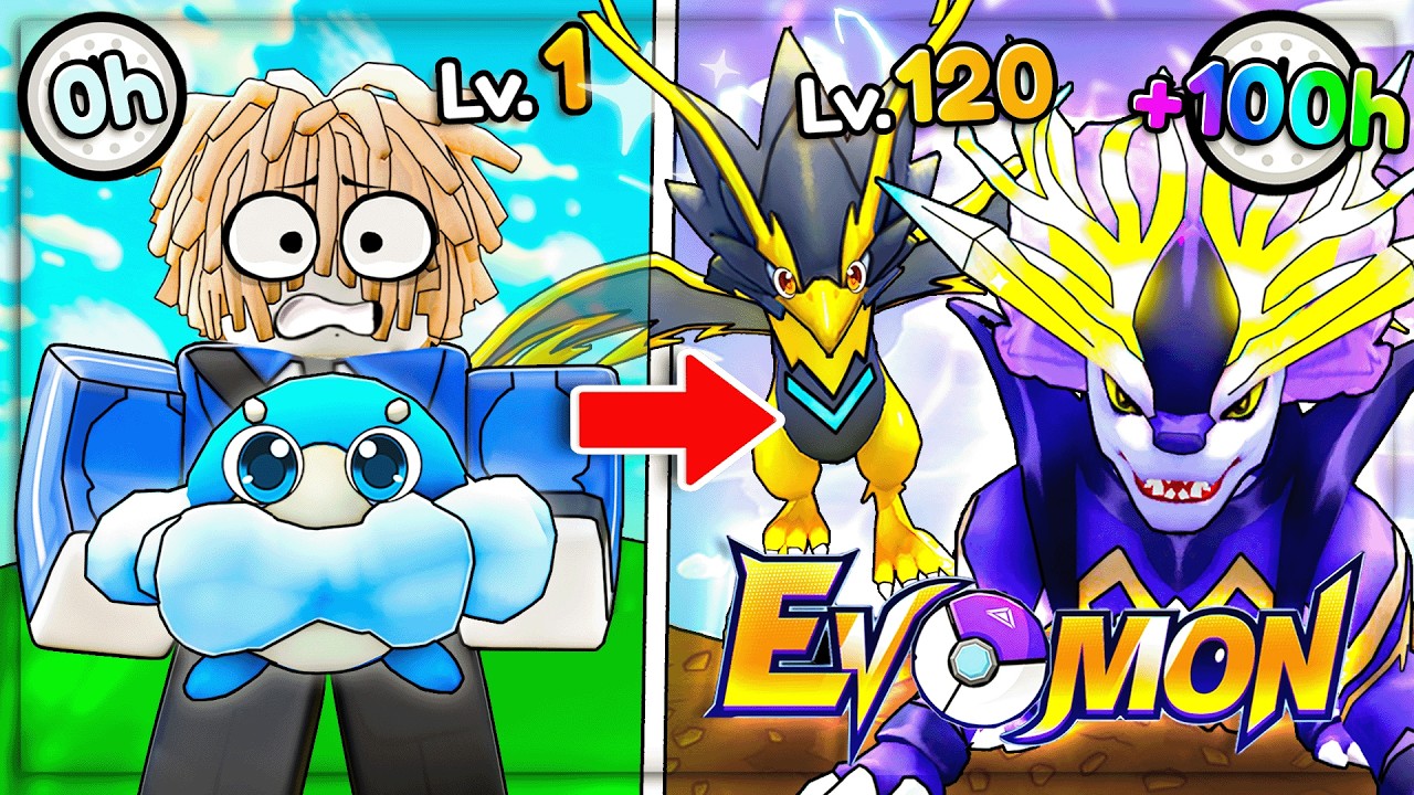 I Went From NOOB To LEGENDARY Trainer in Roblox Evomon!