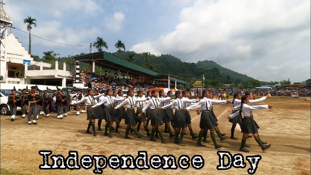 Independence Day March Past | Independence Day Celebration at Pahamsyiem Playground Nongpoh