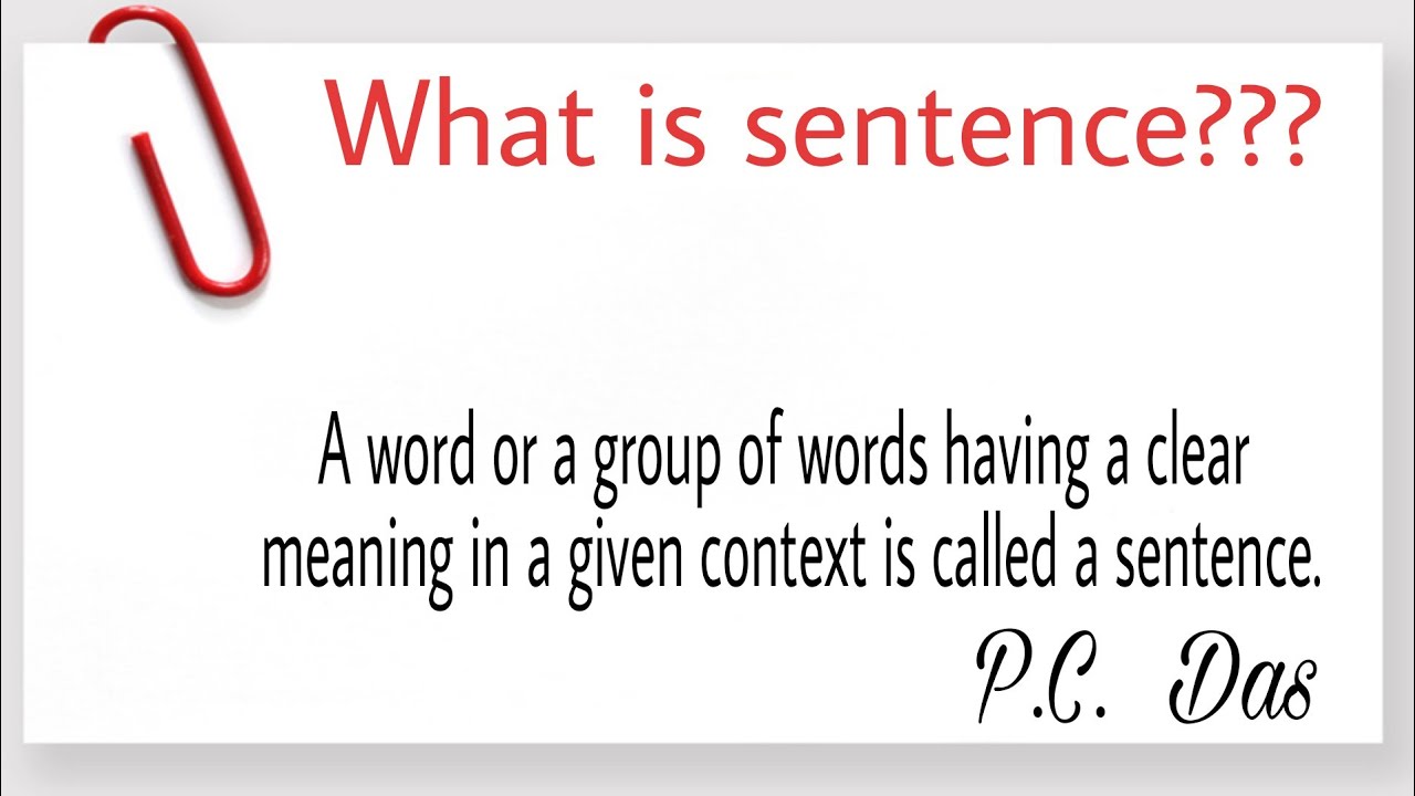 Lesson:3 What is sentence in English grammar explained by Rohingya grammar Club in detail.