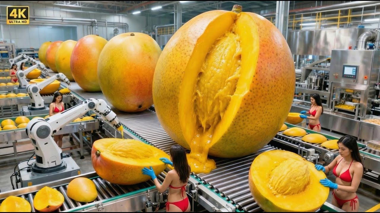 How a Modern Mango Juice Factory Works: From Fresh Fields to Bottled Premium Juice (Full Process)