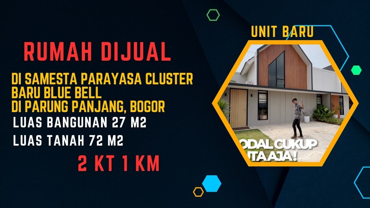perumahan samesta parayasa new cluster Blue Bell harga 370 juta #rumahminimalis #perumahannextbsd