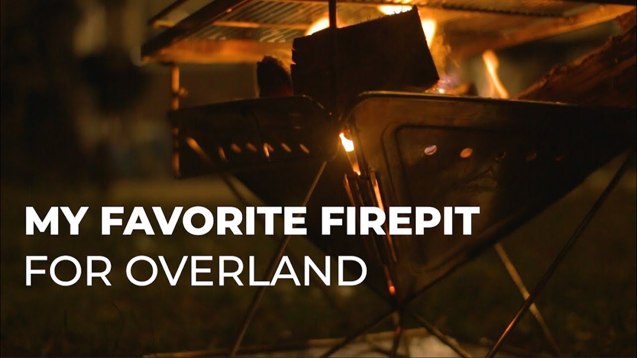 My Favorite Flatpack Firepit (for overlanding): CampingMoon MT-045