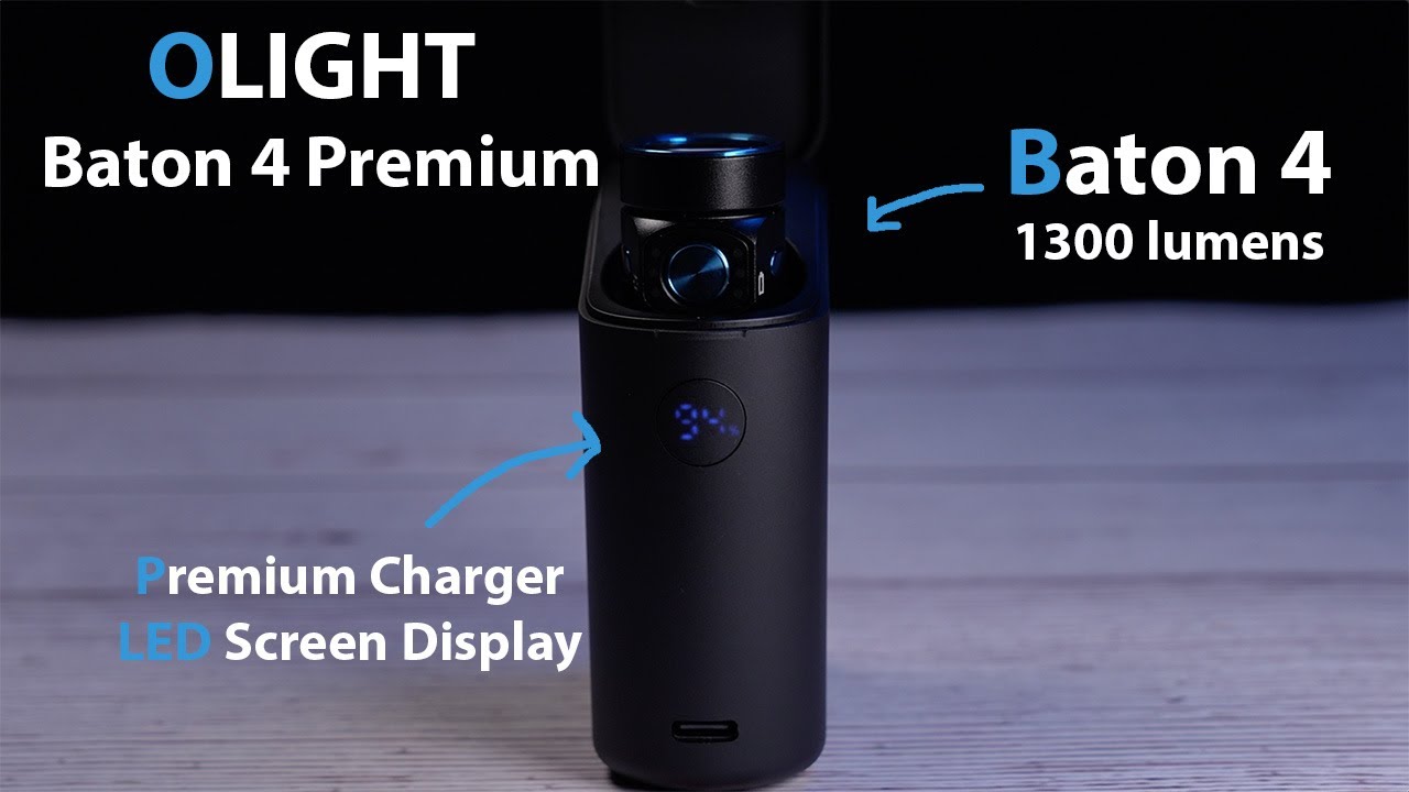 Новый фонарик Olight Baton 4 премиум-версии на 1300 люмен! | Полный обзор