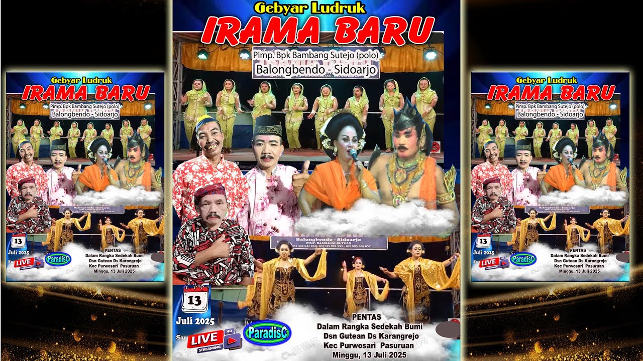 GERO_KOOR_TARI REMO_Ludruk IRAMA BARU Pimp. Bpk. Bambang Sutejo ( Polo )  Balongbendo - Sidoarjo
