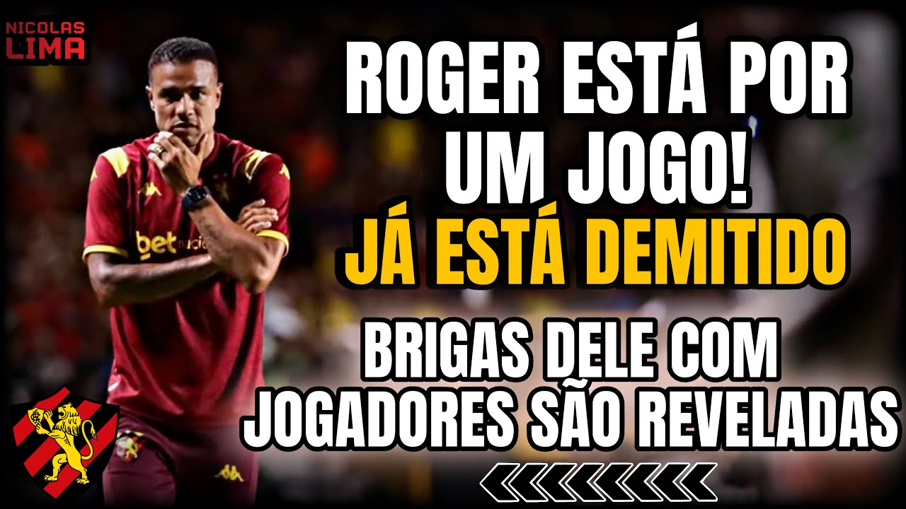 💣💣BRIGAS DE ROGER COM JOGADORES SÃO REVELADAS: ALTA CÚPULA DO SPORT QUER MUDANÇAS- ÍTALO SEGUROU