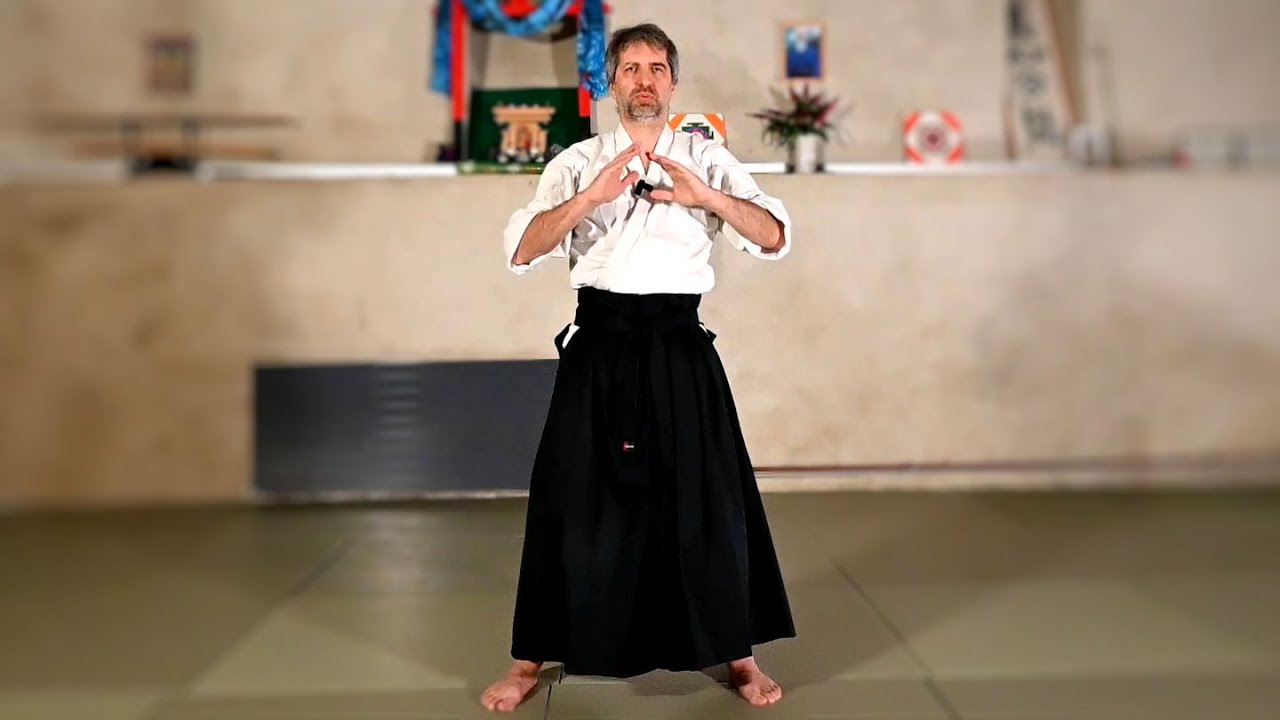 Traditional breathing exercise in Aikido