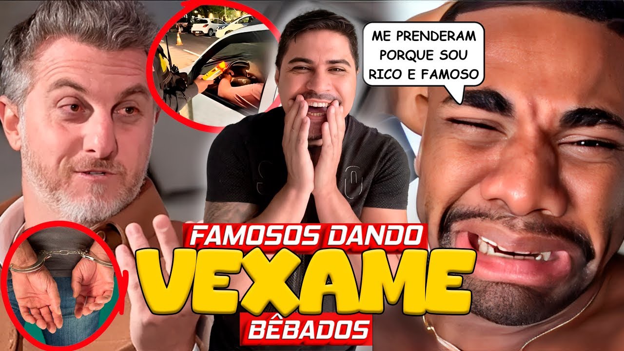 FAMOSOS QUE BEBERAM E DERAM VEXAME