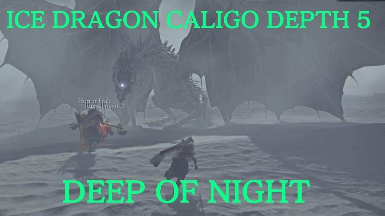 Depth 5 Elden Ring Nightreign Ice Dragon Caligo