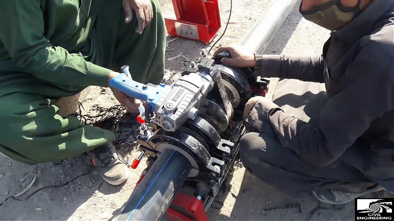 Large pipes Connection Machine || Technology World