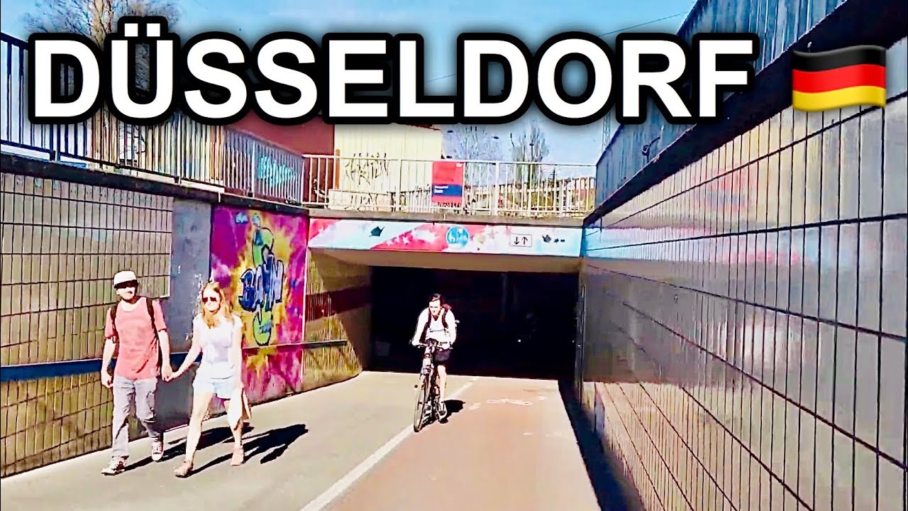 [4K] Dusseldorf to Ratingen City Cycling Through Western Germany