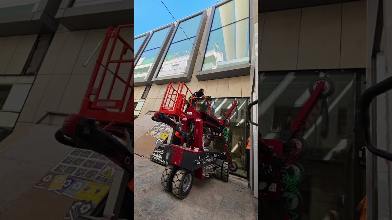 Uplifter #glassworker GW1125 #Uplifter,  #smartlifting , #glasmontage, #glasbau, #baumaschinen