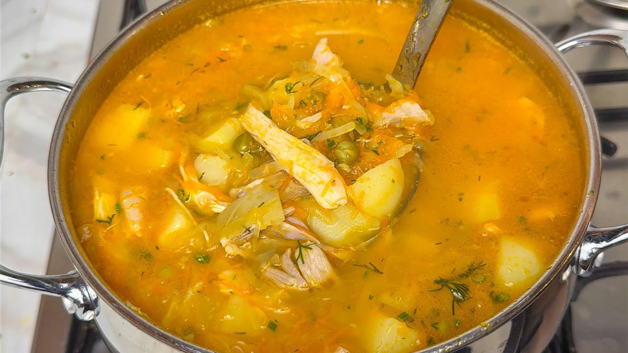 Этот Суп - СОКРОВИЩЕ из самых простых продуктов! Беру КАПУСТУ и готовлю Вкуснейший суп!