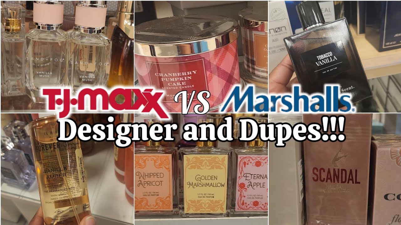 ✨️OMG!! Tjmaxx & Marshalls Fragrance Review #new #designer #dupes #shopping #walkthrough #mustwatch