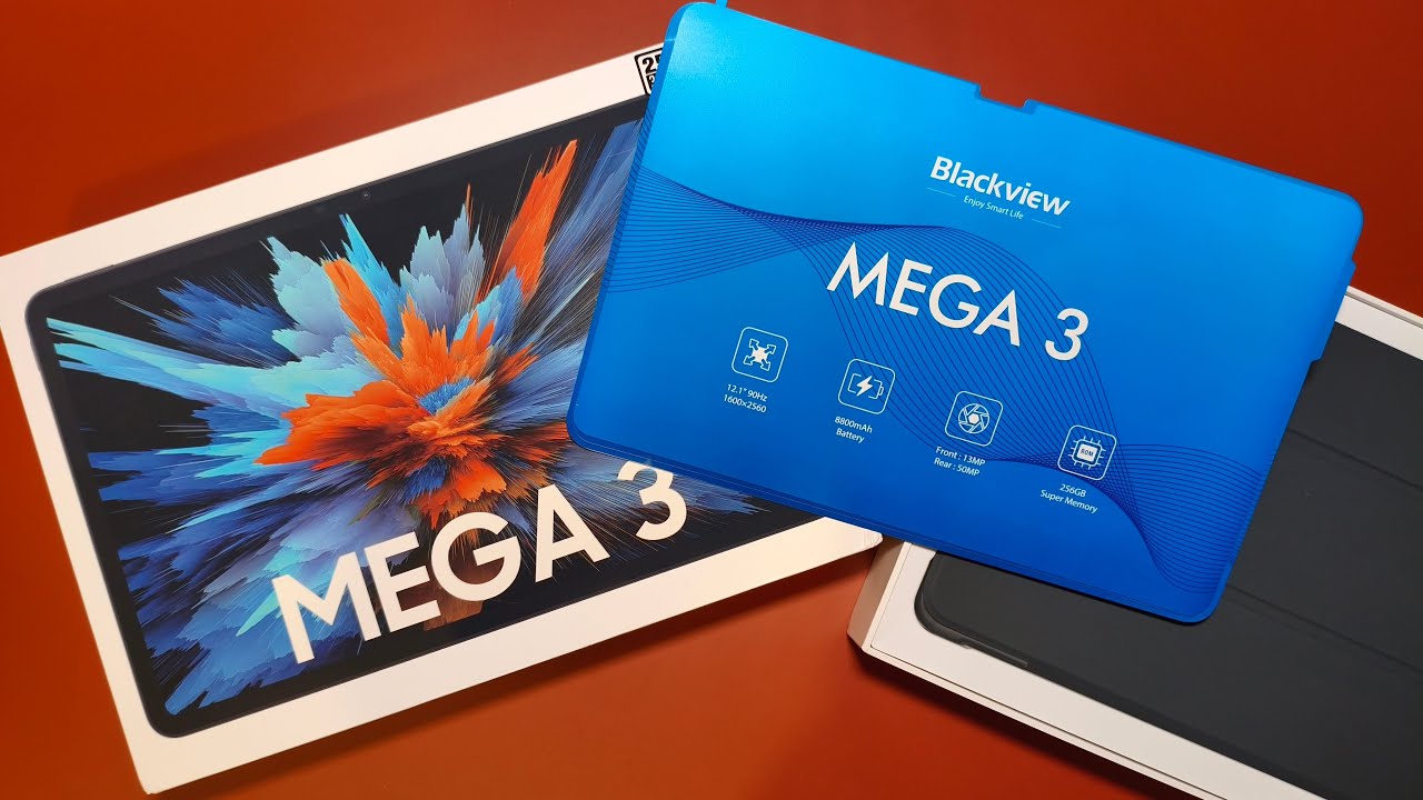 Планшет Backview MEGA 3 - РАСПАКОВКА НОВИНКИ с AliExpress