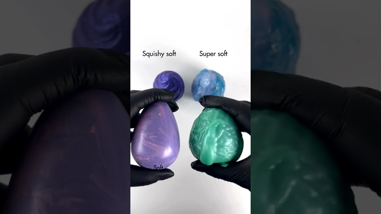 Firmness options for toys