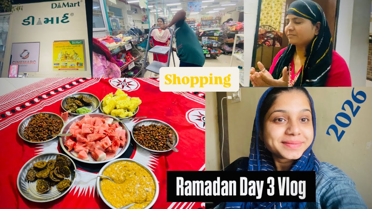 Ramadan Day 3 | Sehri to iftar routine 