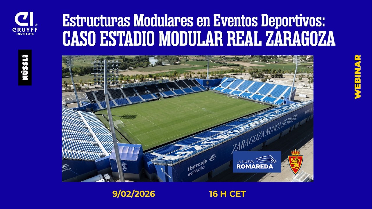 Estructuras modulares en eventos deportivos  Caso Estadio modular Real Zaragoza Webinar