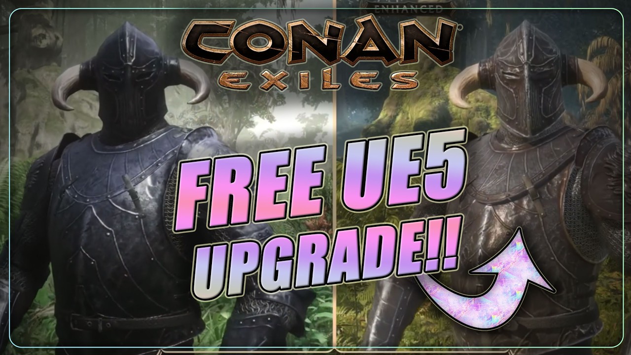 Скоро выйдет бесплатное обновление | Мои впечатления от Conan Exiles на движке UE5