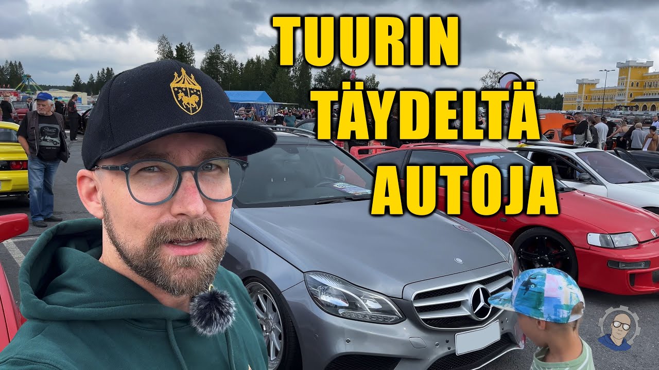 Ajelin avolla X-treme Car Meetiin Keskiselle