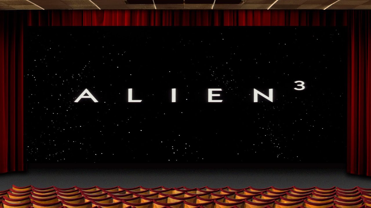 Cinema at home: Alien 3 (recreating Odeon cinema 1992 intro reel)