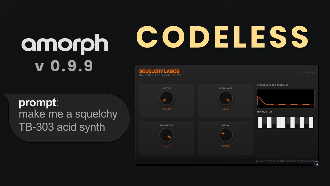 Prompt Custom Audio Plugins [Amorph v0.9.9 - Walkthrough]