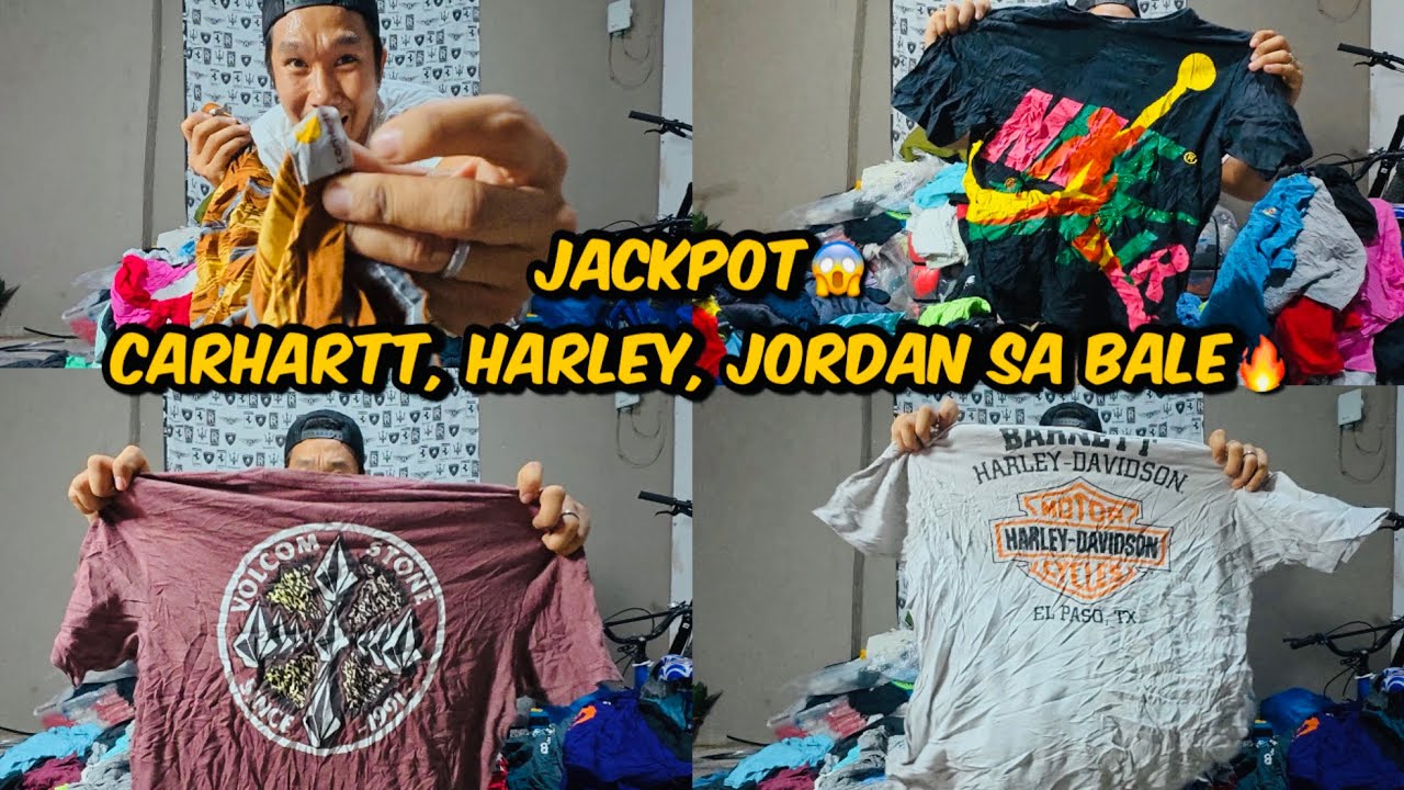 JACKPOT 😱 CARHARTT, HARLEY, JORDAN YUNG MGA NA KUHA NATIN🔥@KimsUkay  #kimsukay  #thrifting  #ukay