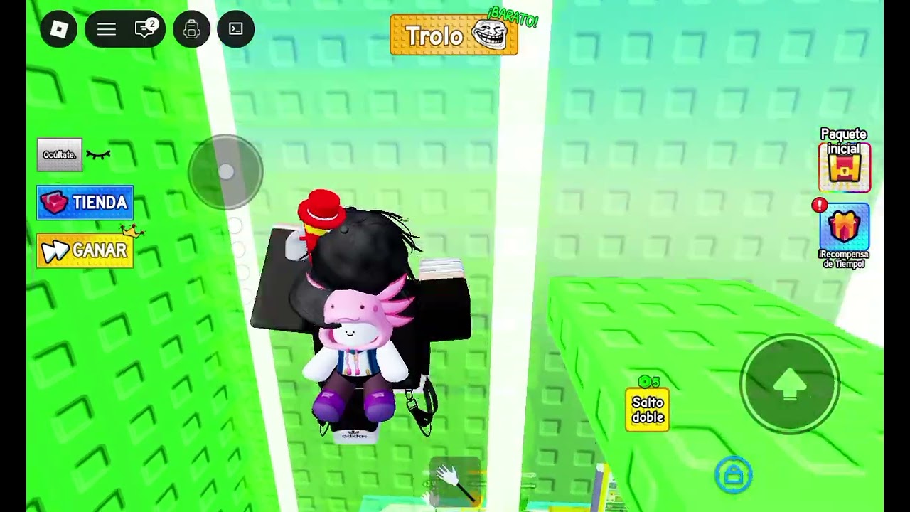 Casi me paso una torre troll😢😢😢
